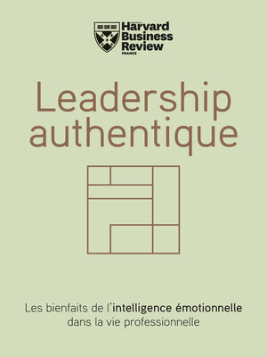 cover image of Leadership authentique